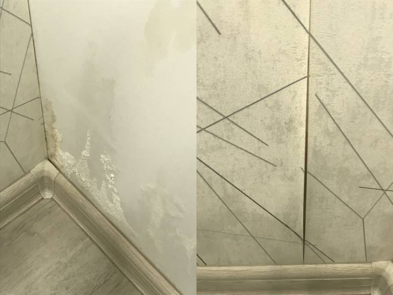  Неприятный запах сырости, опасный для здоровья.